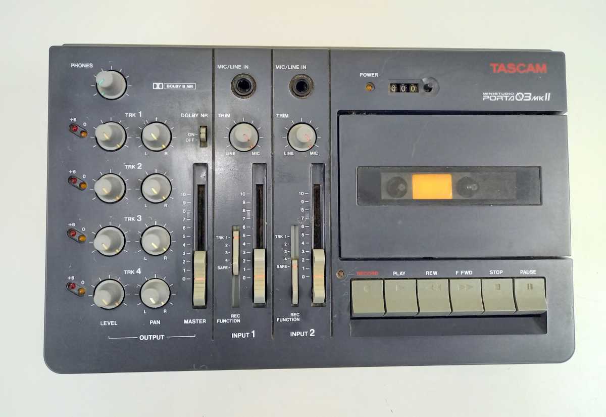 タスカム TASCAM ポータスタジオ PORTASTUDIO 424 MTR｜Yahoo