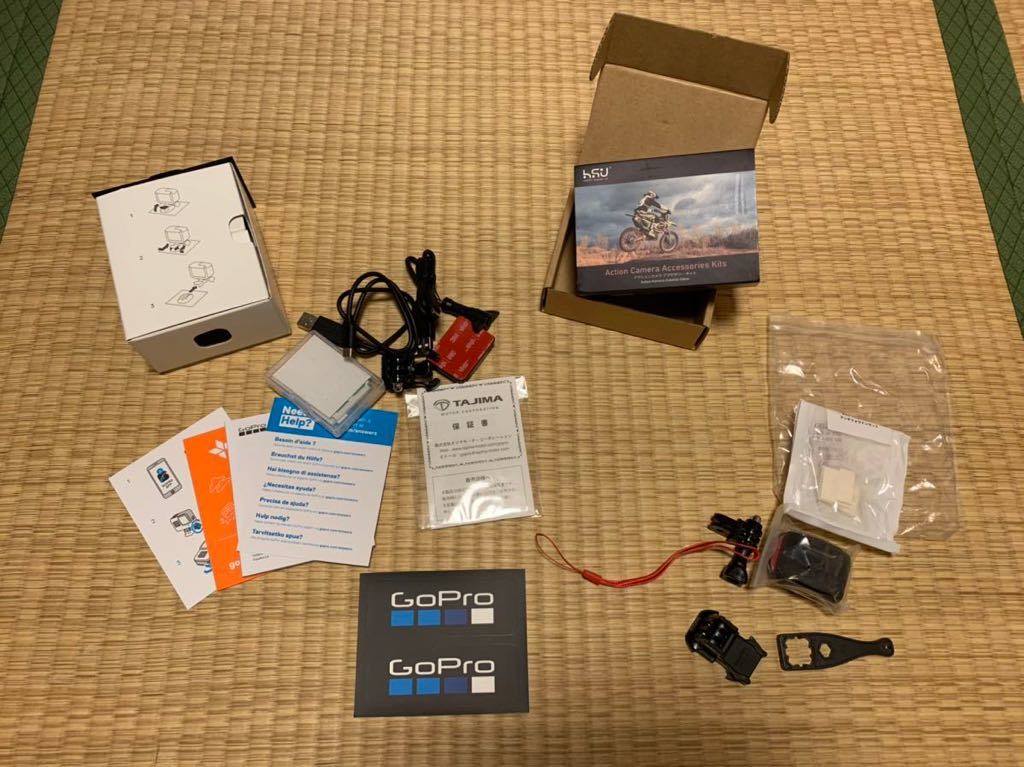新品未使用』GoPro 8 【HERO8 BLACK+付属品(予備バッテリー&保護 