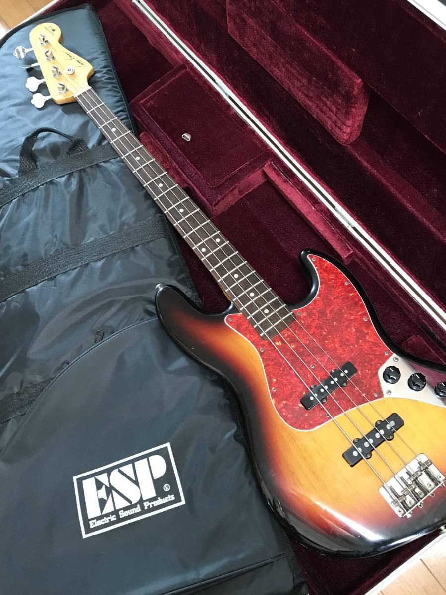 SEYMOUR DUNCAN TRADITIONAL JAZZ BASS ESP JAPAN BASSLINES 傷多 動作