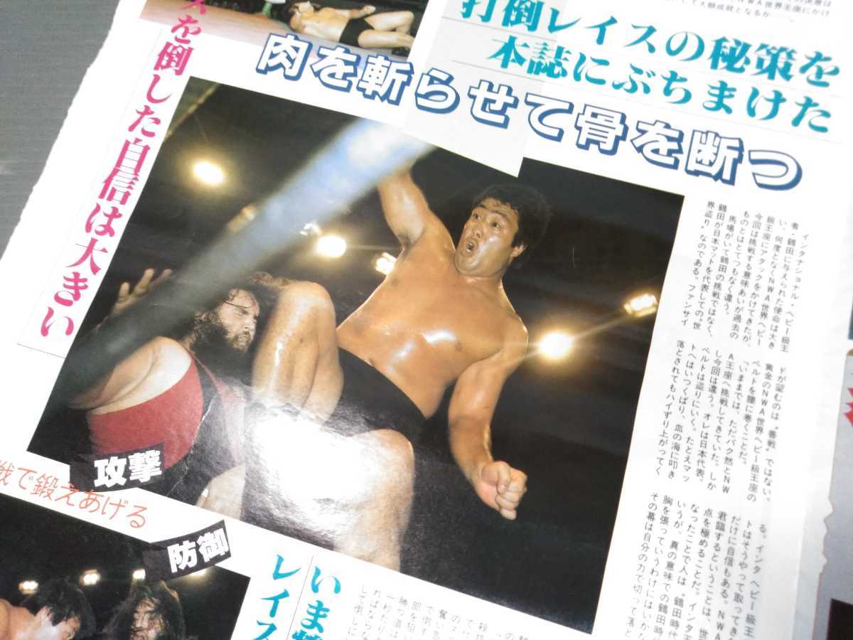 ザ プロレス 東京スポーツ新聞社 レスラー 歴史 資料 写真 Awa テリー ハンセン アントニオ猪木 長州力 ブロディ ケリー 1980年代 当時物 格闘技 プロレス 売買されたオークション情報 Yahooの商品情報をアーカイブ公開 オークファン Aucfan Com