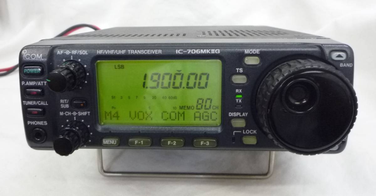 中古動作品(現状品)】☆ICOM アイコム IC-706MKⅡGM HF帯50/144/430MHZ 