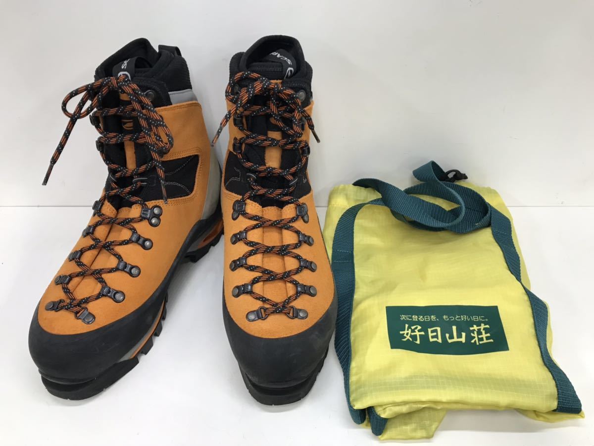 正規品，送料無料 SCARPA GORE-TEX スカルパ ゴアテックス サイズ EU42/UK8 登山靴 ハイキングブーツ オレンジ(その他)｜売買されたオークション情報、yahooの商品情報をアーカイブ公開 - オークファン その他