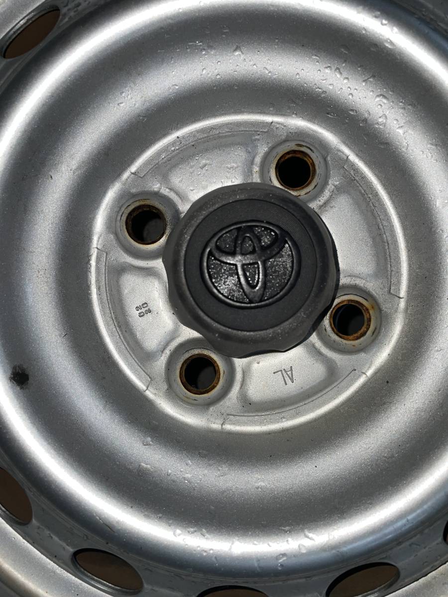 4本セット トヨタ純正 14X5J 4穴100 ハブ54mm(手測り)☆ プロボックス