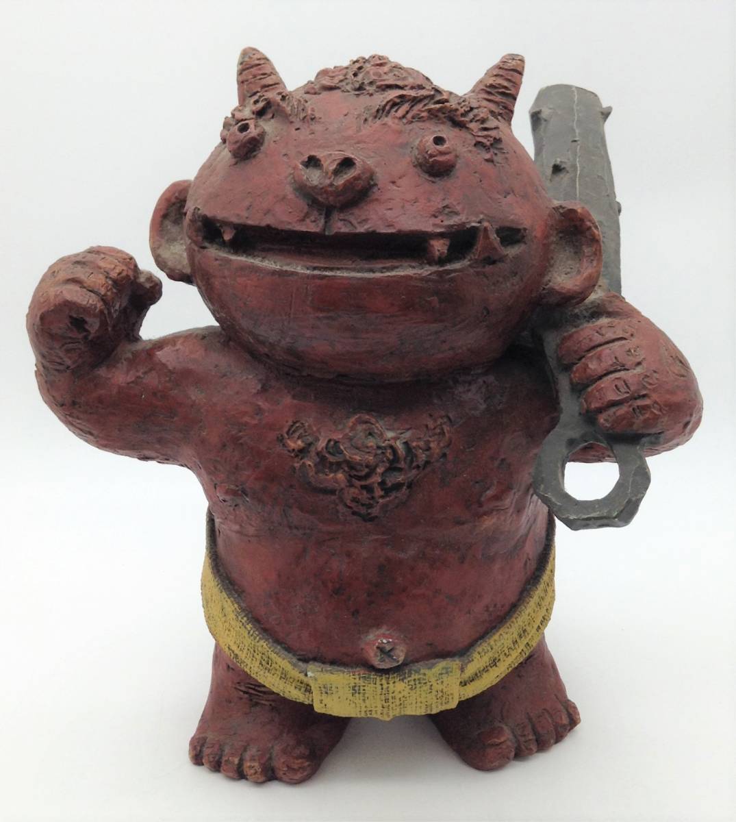 置物【 赤鬼 セトクラフト 】SETO CRAFT 2005 厄除け 魔除け 縁起物 鬼 