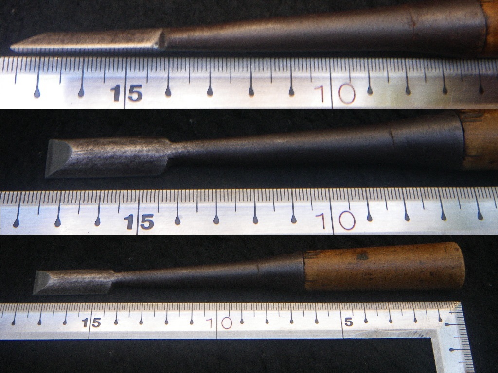 11㎜　甲丸鎬　突鑿 　甲丸鑿　突き鑿　丸鎬　鎬鑿　日本製　Japanese　carpenter　Chisel 2026年最新Yahoo!オークション 大工手道具の中で最も多くの種類が存在する「鑿(のみ)バリエーション -鑿24mmの中古品・新品・未使用品一覧 甲丸鑿 突鑿 台北建成工具JCtool