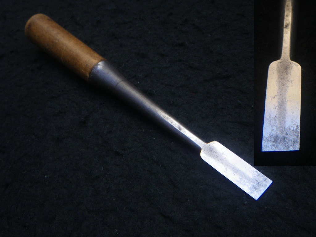 11㎜　甲丸鎬　突鑿 　甲丸鑿　突き鑿　丸鎬　鎬鑿　日本製　Japanese　carpenter　Chisel 2026年最新Yahoo!オークション 大工手道具の中で最も多くの種類が存在する「鑿(のみ)バリエーション -鑿24mmの中古品・新品・未使用品一覧 甲丸鑿 突鑿 台北建成工具JCtool