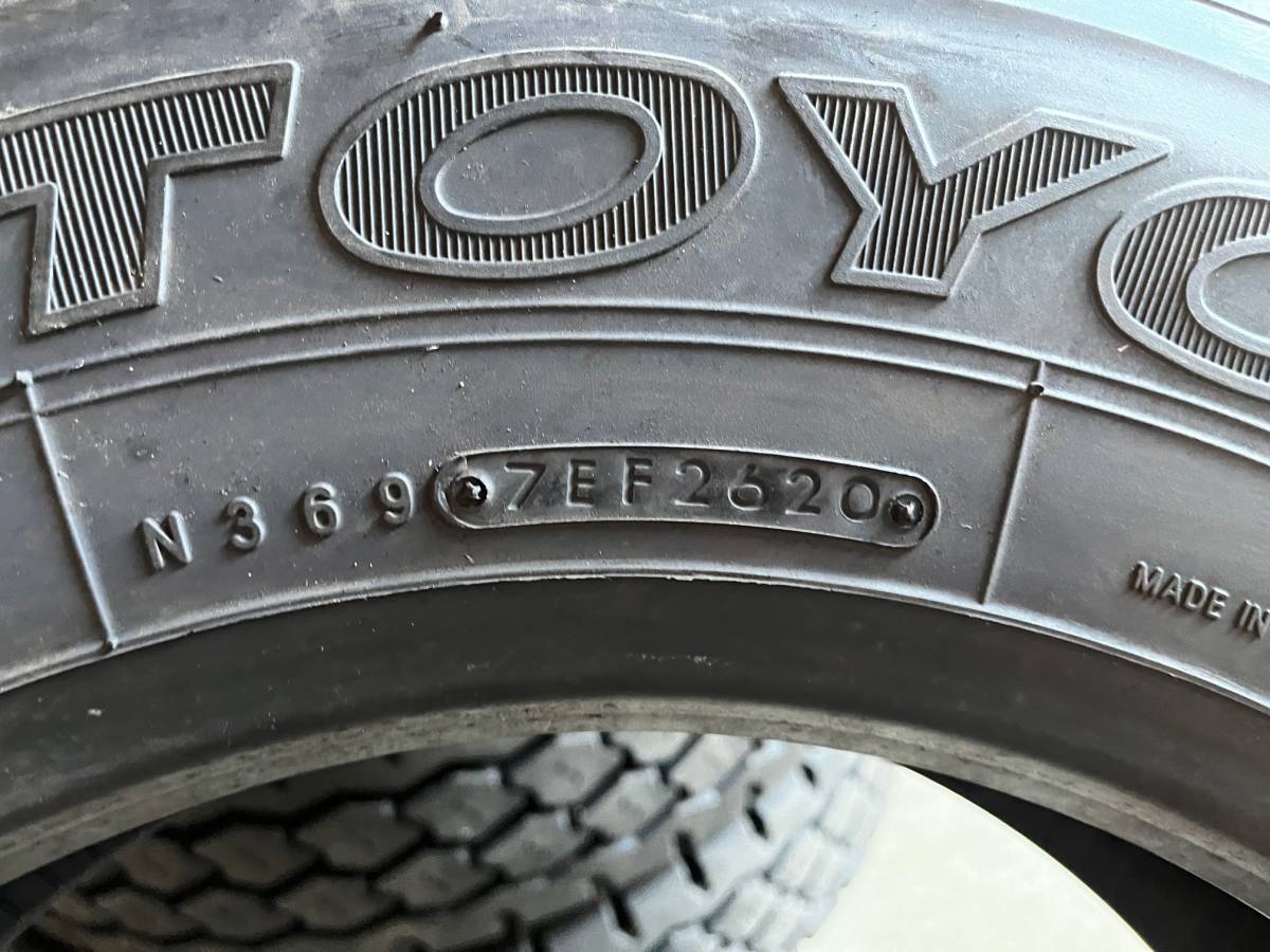 バリ山 2020年製 】225/80R17.5 123/122L トーヨー M319 タイヤ 6本 