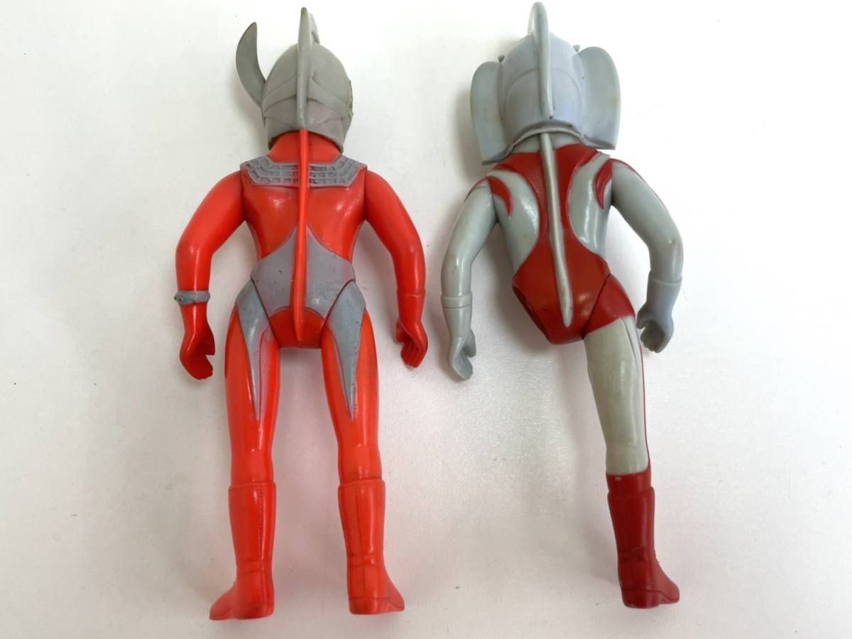 J220527 破損あり ブルマァク ウルトラマンタロウ ウルトラの母 ソフビ 