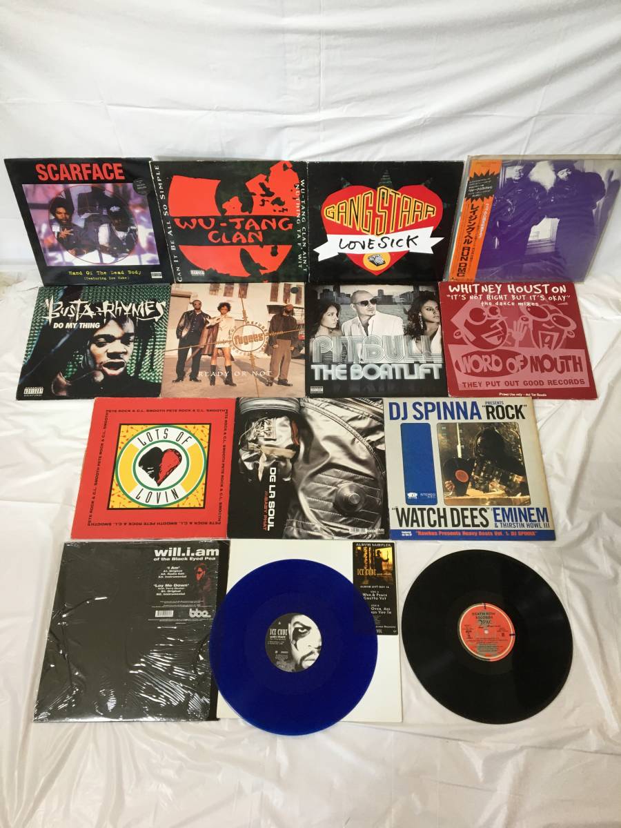 ☆T378☆LP レコード HIPHOP ヒップホップ R&B 116枚まとめて WU-TANG