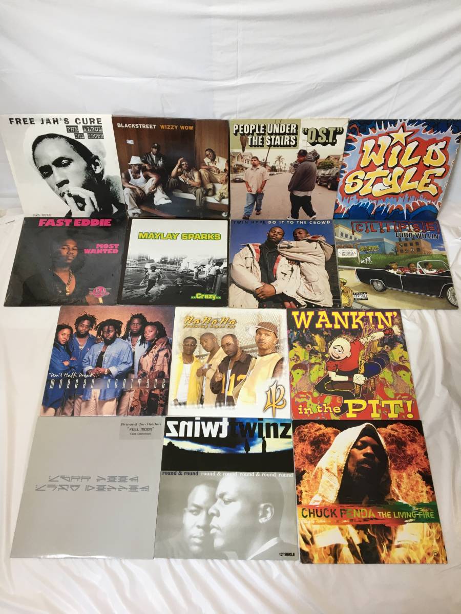 ☆T378☆LP レコード HIPHOP ヒップホップ R&amp;B 116枚まとめて WU-TANG