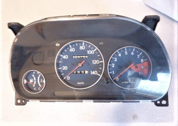 プレオ RS RA1、2 スピードメーター タコ付 10000回転 84184km走