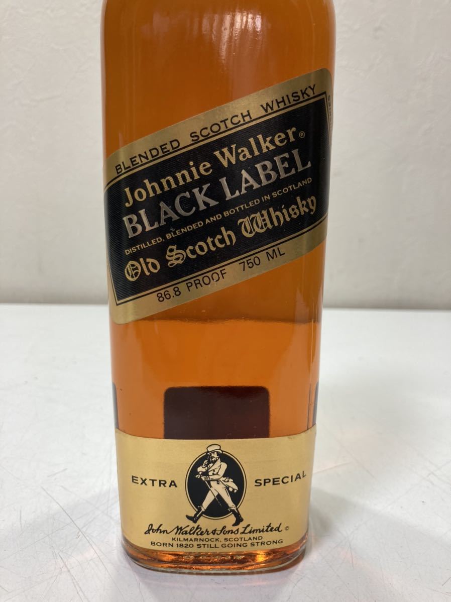 ジョニーウォーカー ブラックラベル 金キャップ エクストラスペシャル