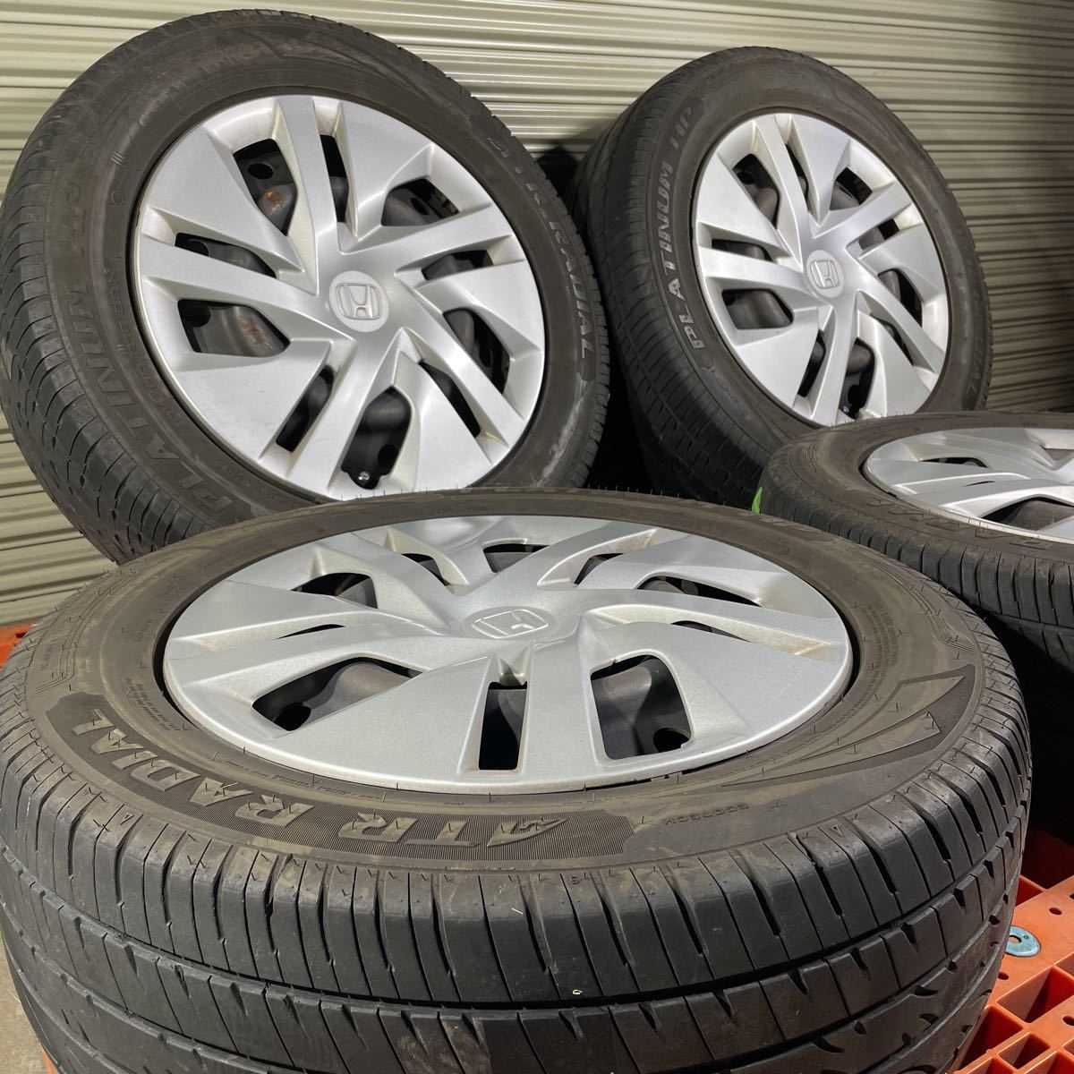 SALE，100%新品 HONDA ホンダ 純正16インチスチールホイール ATR 205/60R16 2019年製 ラジアルタイヤ 4本セット ステップワゴン アコード インスパイア(ラジアルタイヤ)｜売買されたオークション情報、yahooの商品 5穴