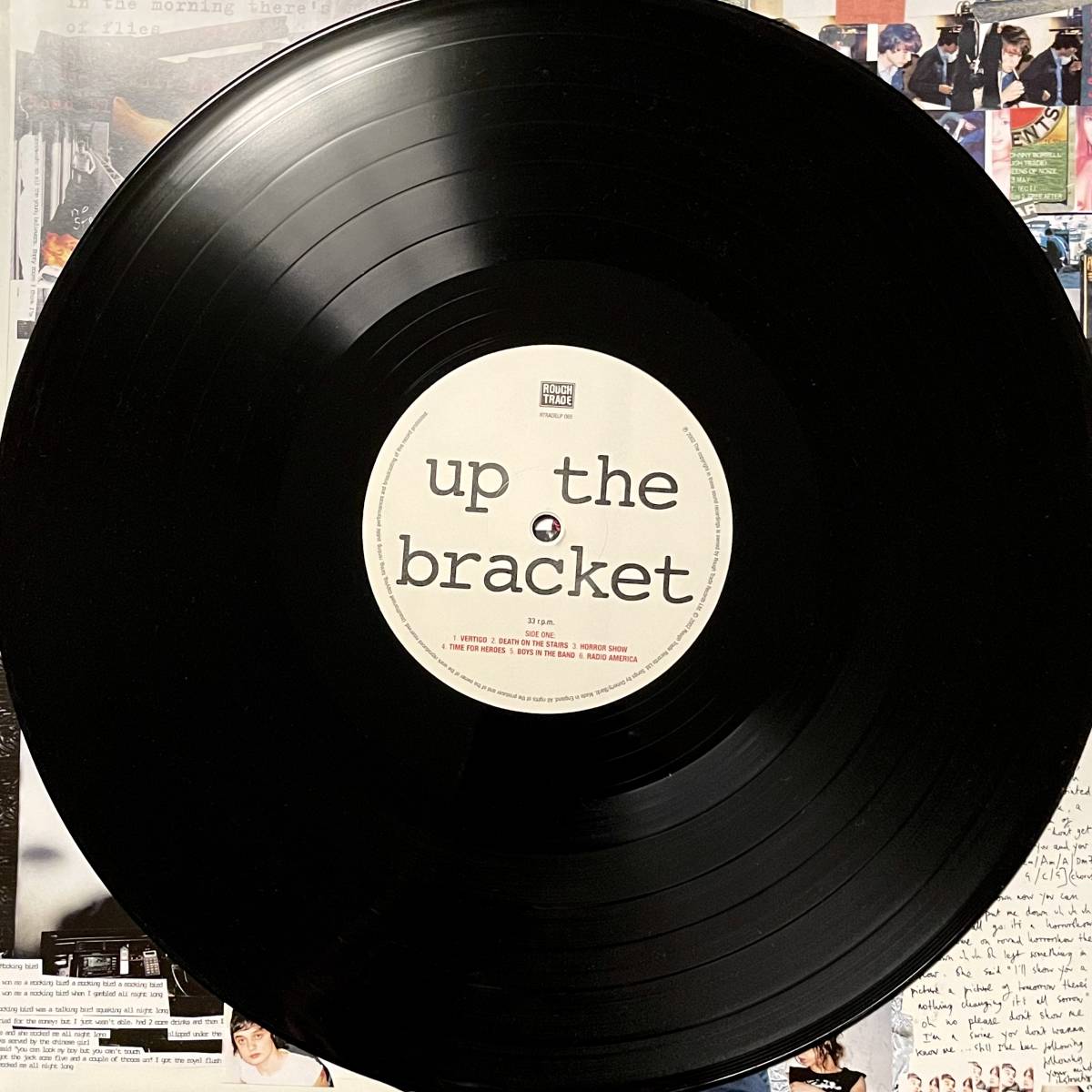 LP The Libertines Up The Bracket リバティーンズ 美品 UK Rough 