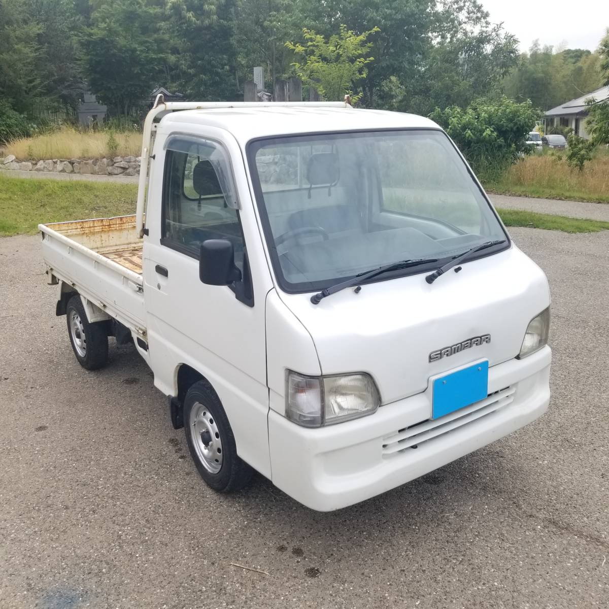 福岡 車検満タン 4wd パワステ A C付 農作業 引っ越し 配達に スバル サンバー サンバートラック 売買されたオークション情報 Yahooの商品情報をアーカイブ公開 オークファン Aucfan Com