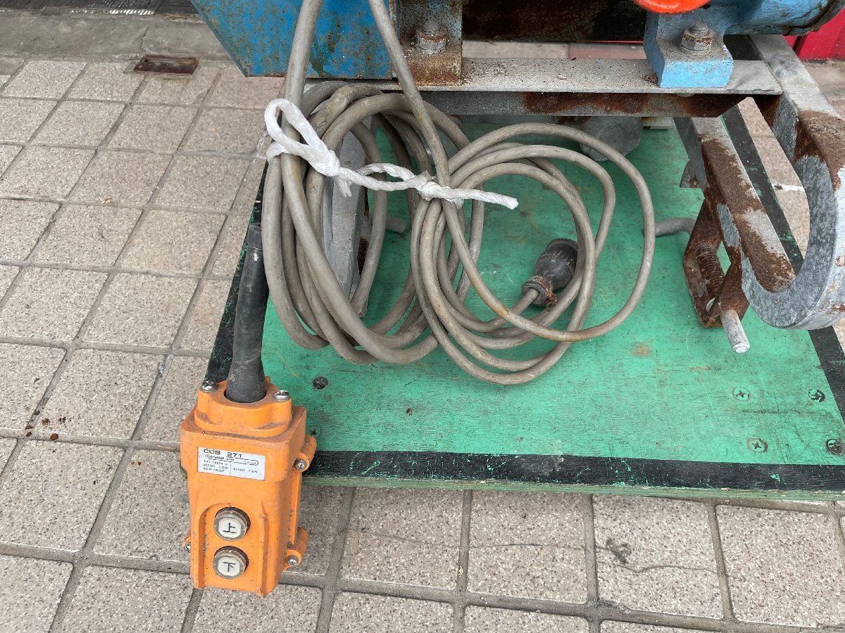 中古品 *ユニパー 株式会社 電動ウインチ UP-703Nll UP-703N2 中古品 *ユニパー 株式会社 電動ウインチ UP-703Nll UP-703N2