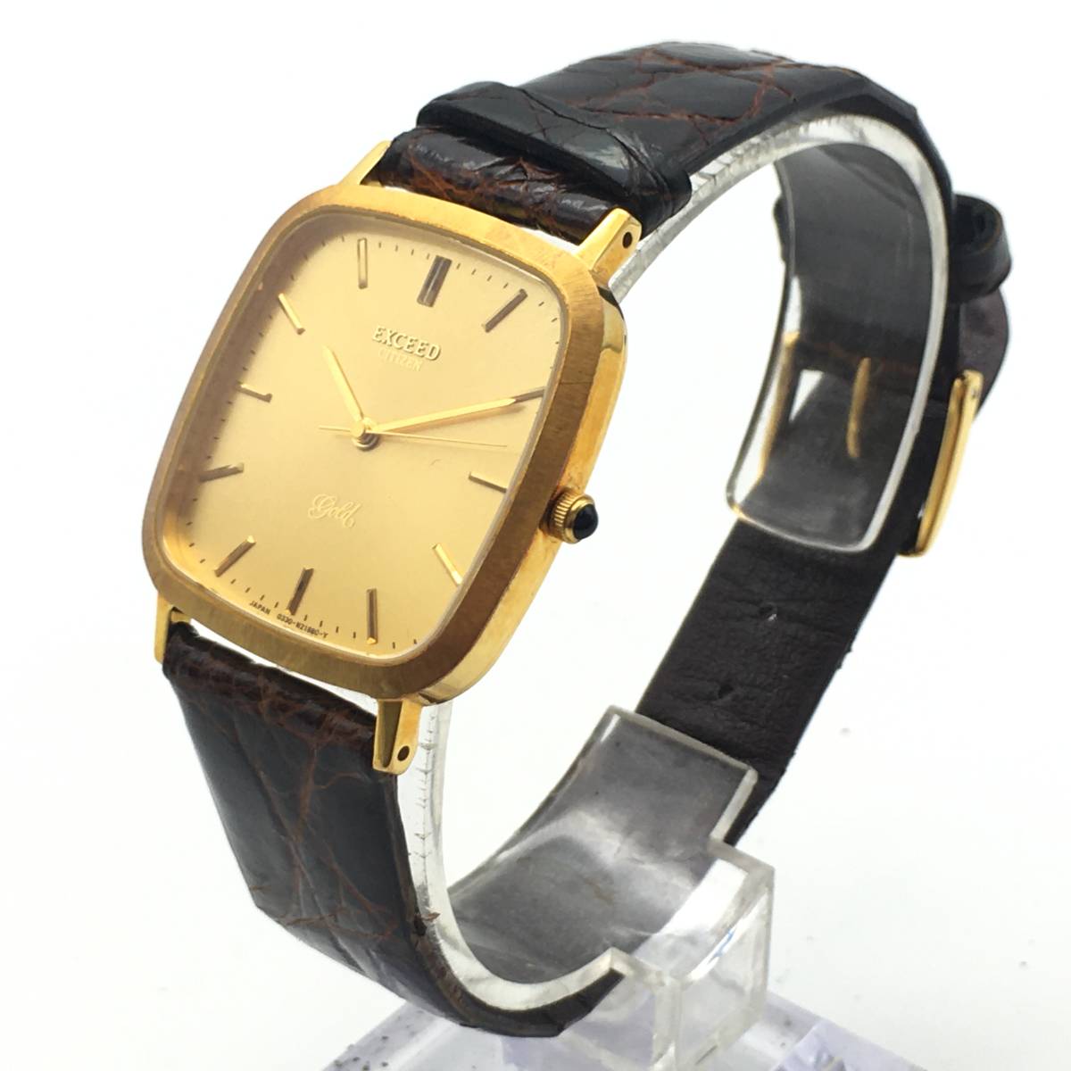 N2-39 CITIZEN/シチズン EXCEED gold エクシード ゴールド 3針 メンズ 