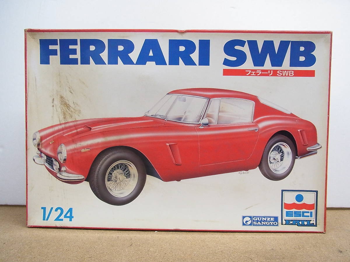 得価，2025 グンゼ/エッシー 1/24 フェラーリ SWB(フェラーリ)｜売買されたオークション情報、yahooの商品情報をアーカイブ公開 - オークファン フェラーリ
