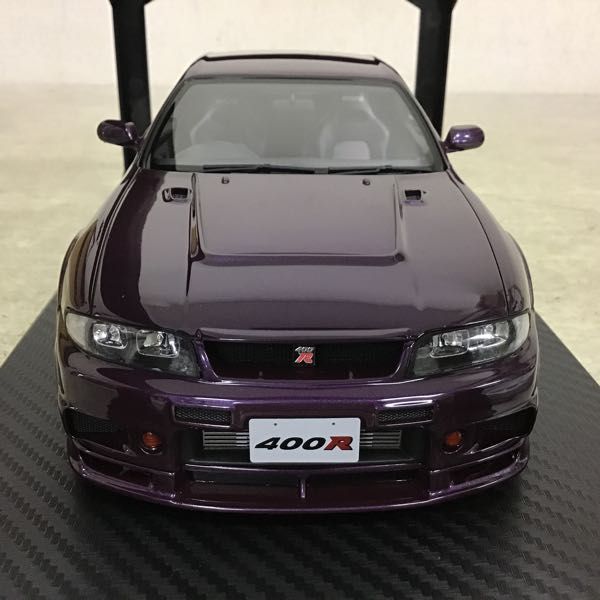 1円～ イグニッションモデル 1/18 ニスモ R33 GT-R 400R ミッドナイト