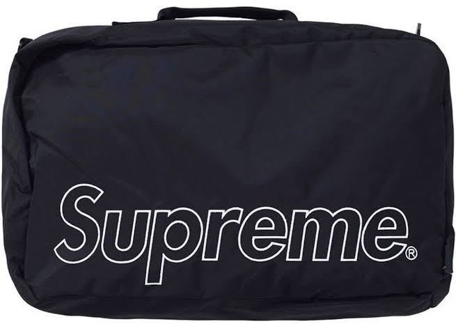 Supreme Duffle Bag Black シュプリーム ダッフルバッグ 2019AW 19FW