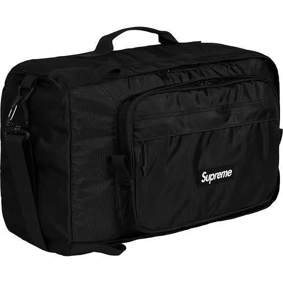 Supreme Duffle Bag Black シュプリーム ダッフルバッグ 2019AW 19FW
