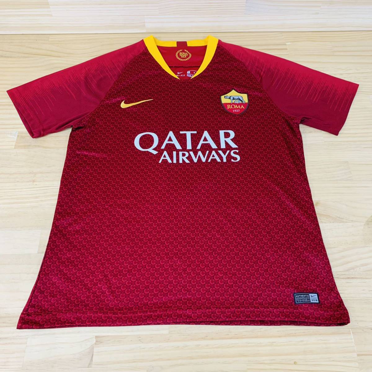 > ASローマ ユニフォーム - 激レア‼️ セリエA 19&frasl;20 サード 即完売品 Nike Men's マーキングユニフォーム セリエＡ ローマ クラブチーム Brown