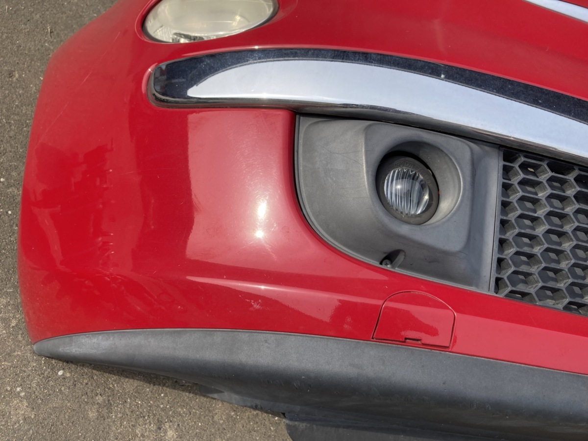 フィアット500 フロントバンパーモール