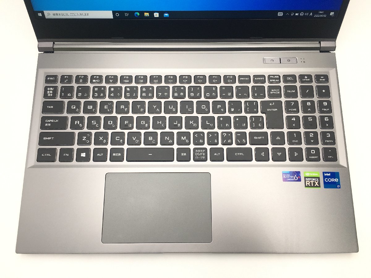 美品 ドスパラ raytrek R5-TA5 ゲーミングノートPC 15.6インチ