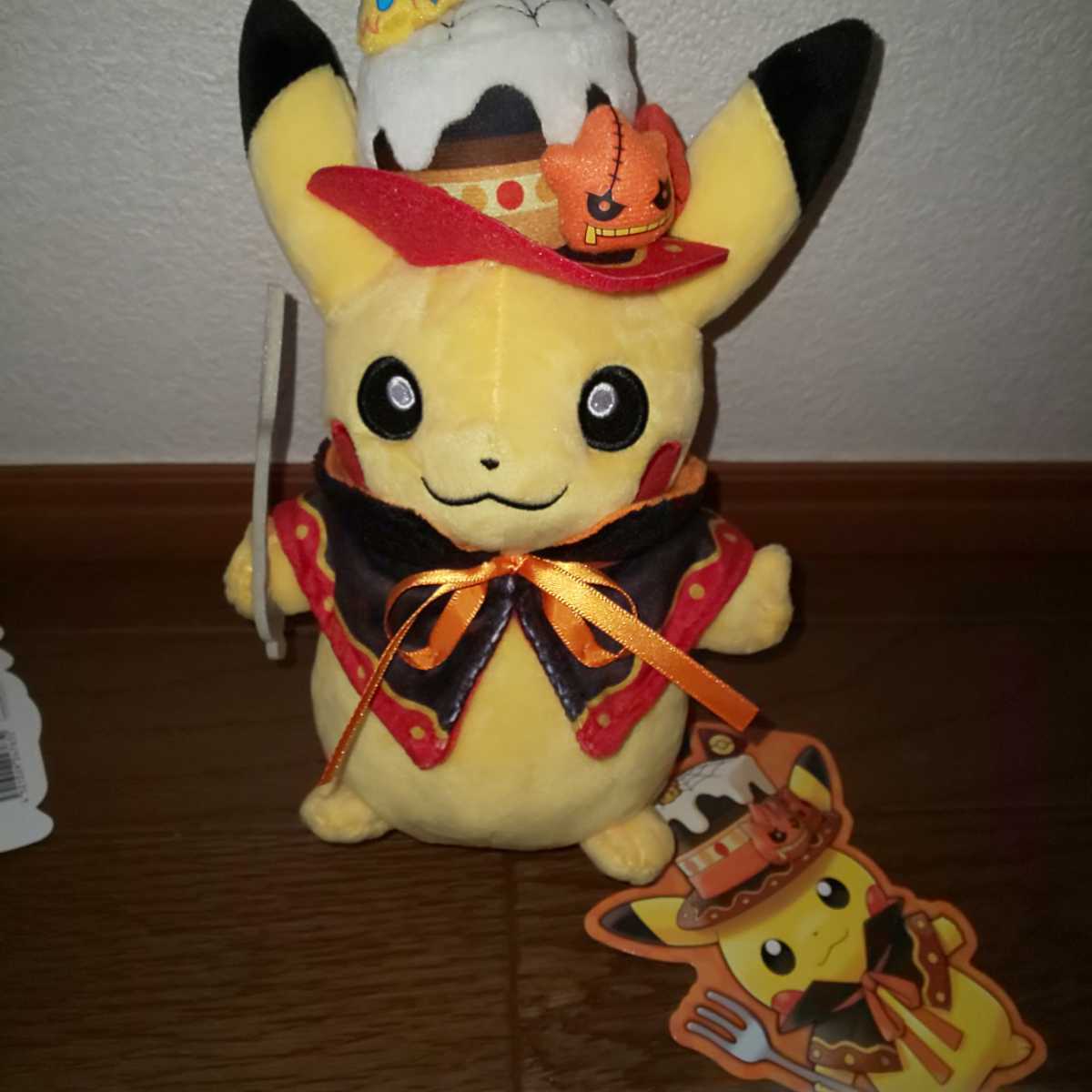 タグ付き】ぬいぐるみ ピカチュウ ニンフィア ゲンガー デンリュウ