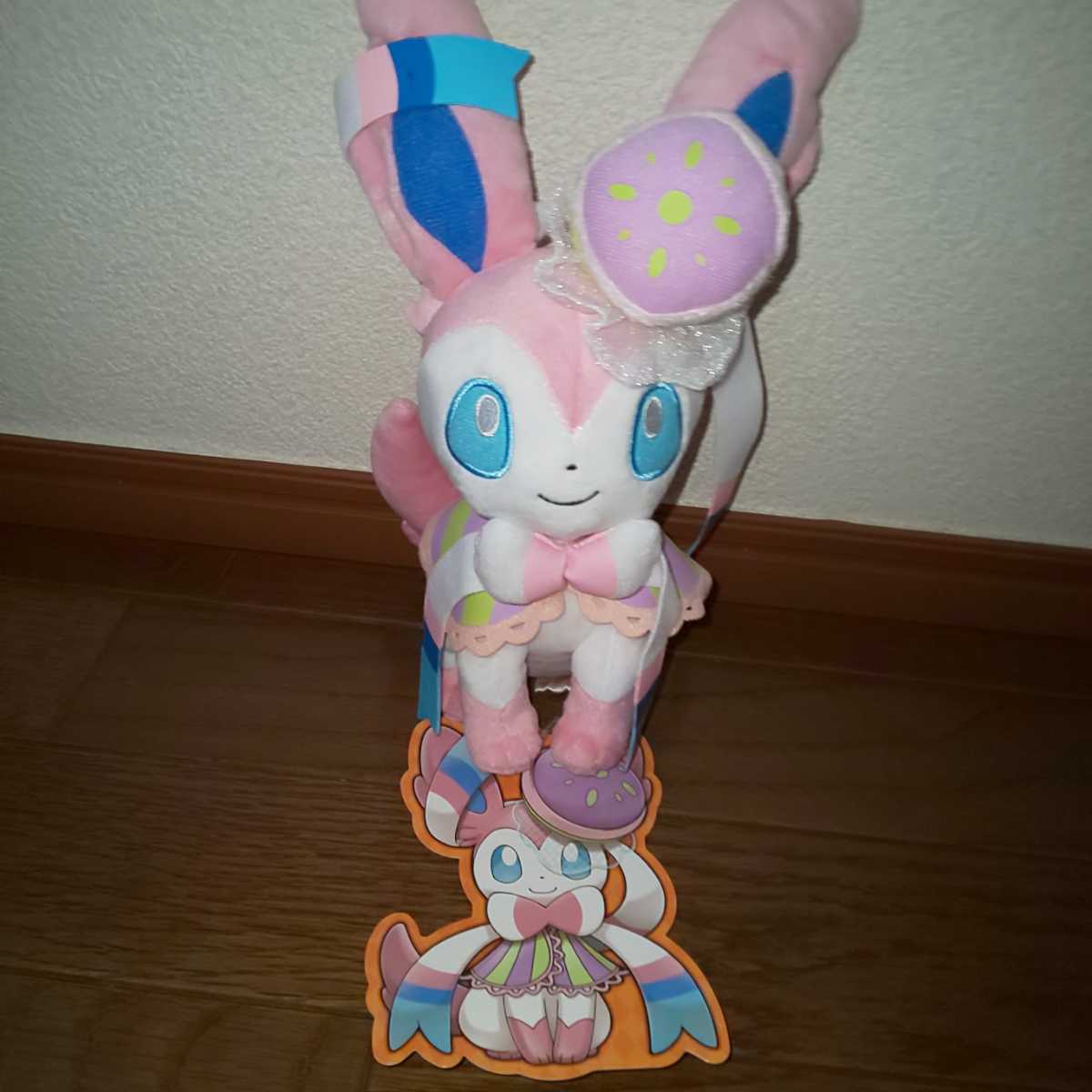 タグ付き】ぬいぐるみ ピカチュウ ニンフィア ゲンガー デンリュウ