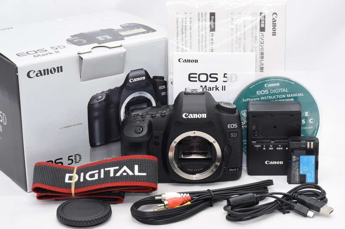 正規品，定番 級 CANON EOS 5D Mark II ボディ(キヤノン)｜売買されたオークション情報、yahooの商品情報をアーカイブ公開 - オークファン キヤノン