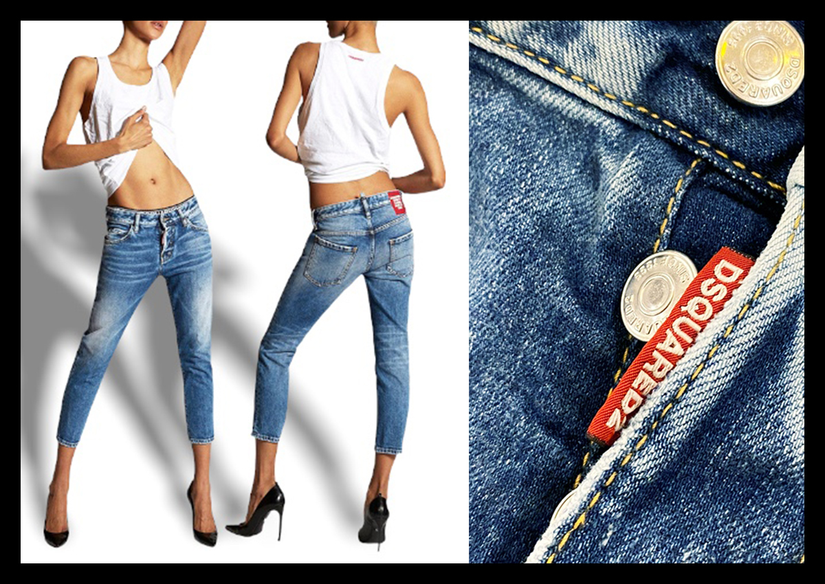 新品7.3万 DSQUARED2 ディースクエアード 王道！大人のプレミアム 