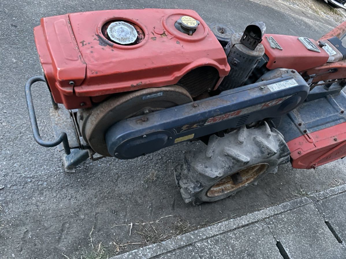 福岡発 KUBOTA クボタ 耕運機 K7 E7 ディーゼル 7ps 農機具 中古品 