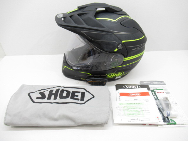 n18598-ty 中古○SHOEI オフロード ヘルメット HORNET ADV L(59cm 