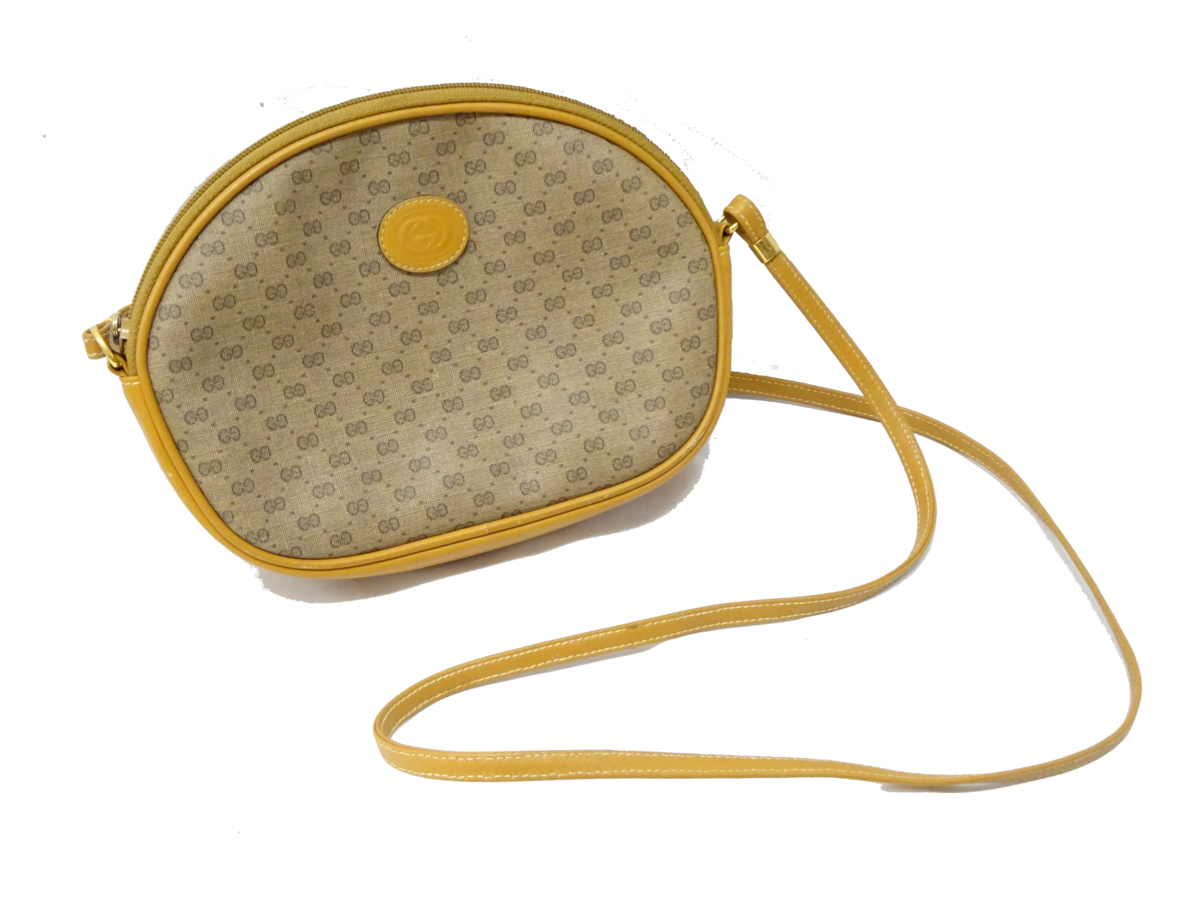 1円～】GUCCI オールド グッチ マイクロ GG柄 007・084・0099 ミニ