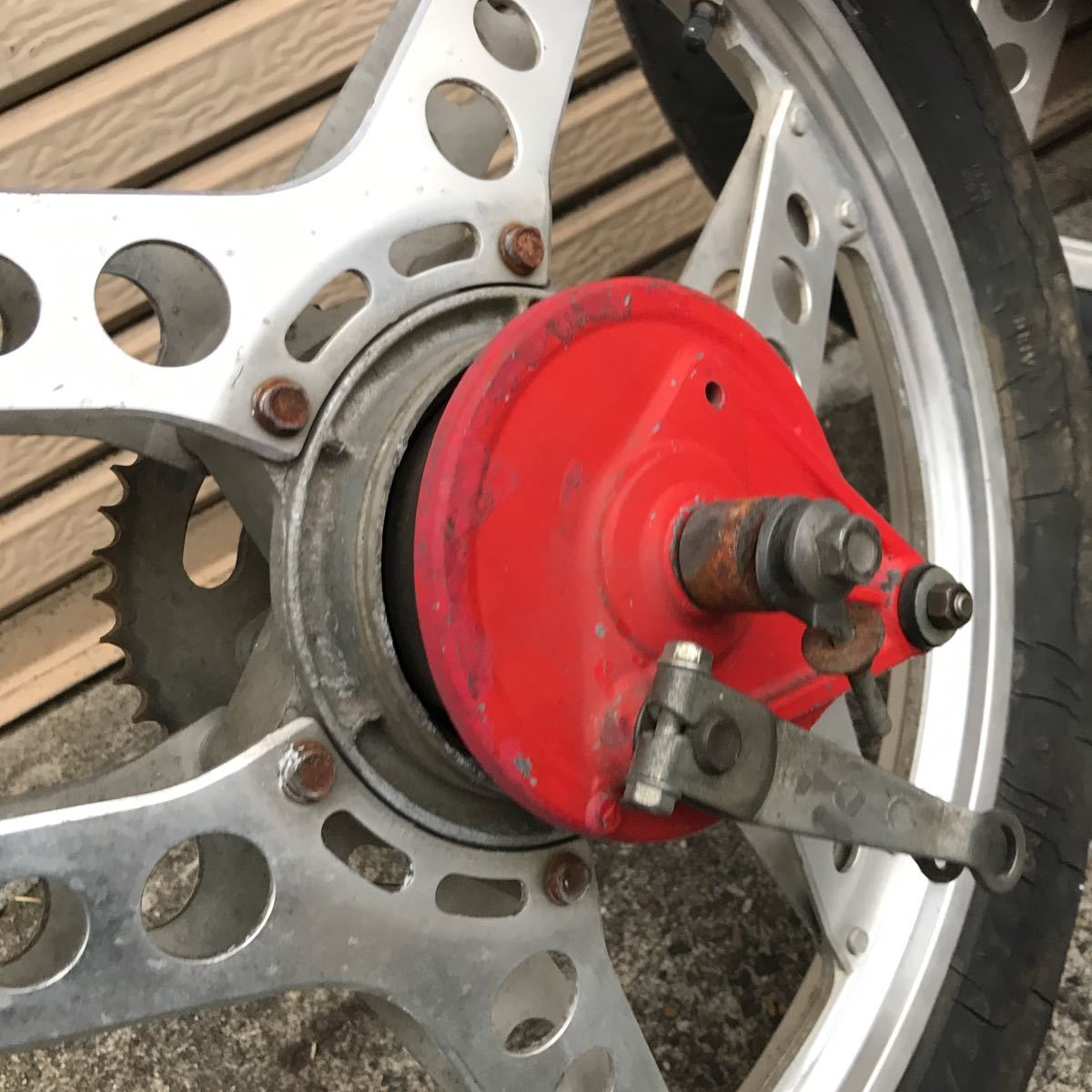 ホンダ 純正 MBX50 ホイール 前後セット 当時物 AC08 フロント リア 