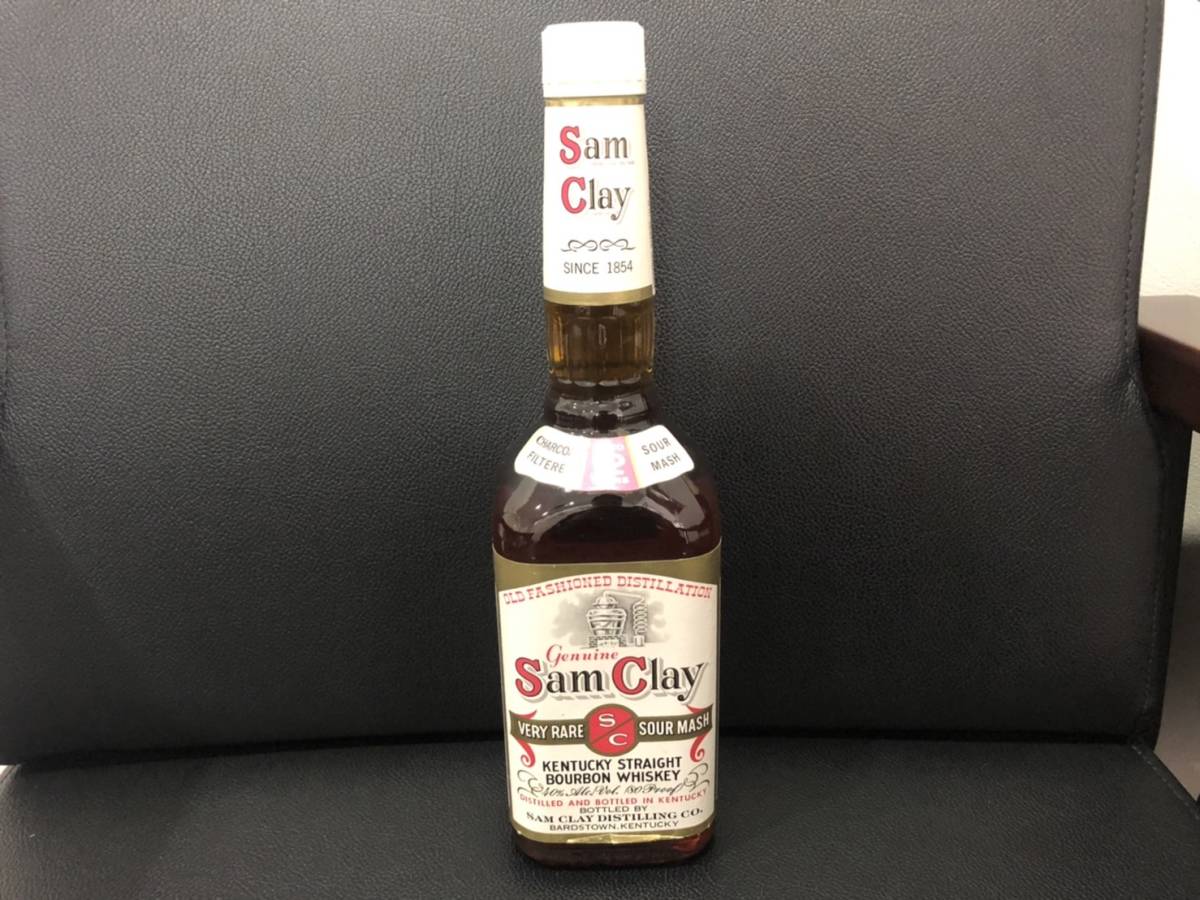日）サムクレイ 12年 750ml 40度 Sam Clay バーボン ウイスキー 希少品