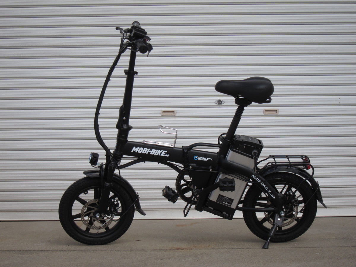 アウトレット】14インチ アクセル付き フル電動自転車 MOBI-BIKE48 