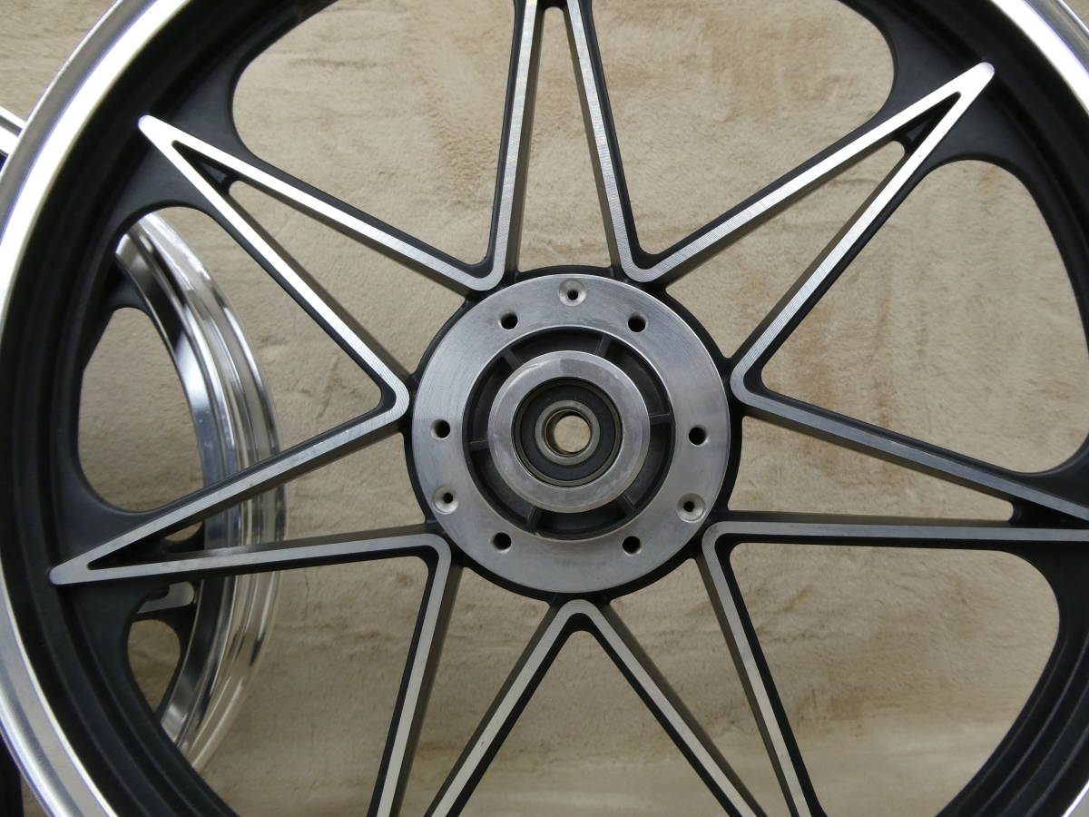 Z1 Z2 750RS LESTER レスターキャストホイール F19 6穴 R18ドラム 当時