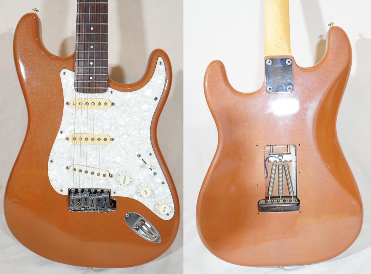 売れ筋がひ贈り物 ☆MOON☆Stratocaster 80年代 バーガンディー HC付