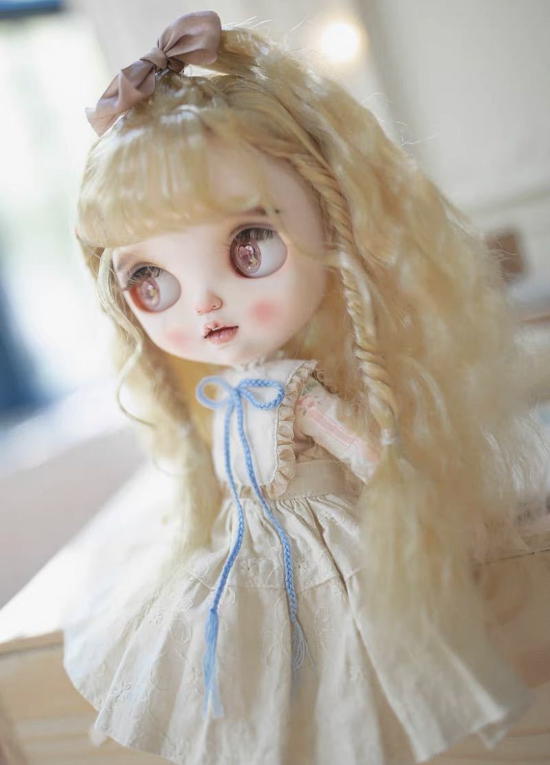 【限定セール，新作】 ウィッグ ブライス 9-10インチ ドール BJD 姫 ゴールド(パーツ)｜売買されたオークション情報、yahooの商品情報をアーカイブ公開 - オークファン パーツ