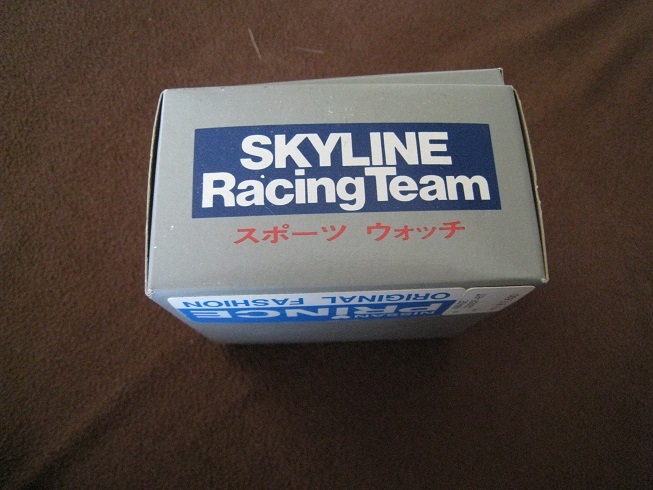 □NISSAN SKYLINE Racing Team スポーツ ウォッチ 1980年代 日産