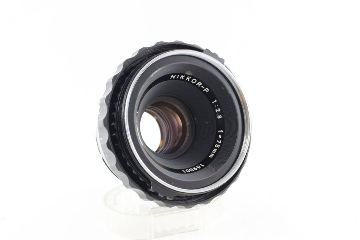 完動品 Zenza BRONICA S2 NIKKOR ｆ2.8 75ｍｍ 完動 Zenza BRONICA S2 NIKKOR-P 75mm F2.8 Zenza Bronica S2後期
