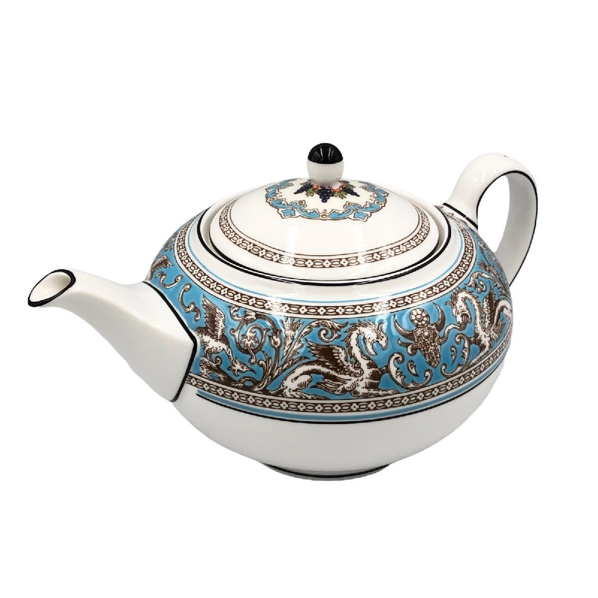 フロレンティーン Wedgwood カップ&ソーサー ターコイズ (ウェッジ 