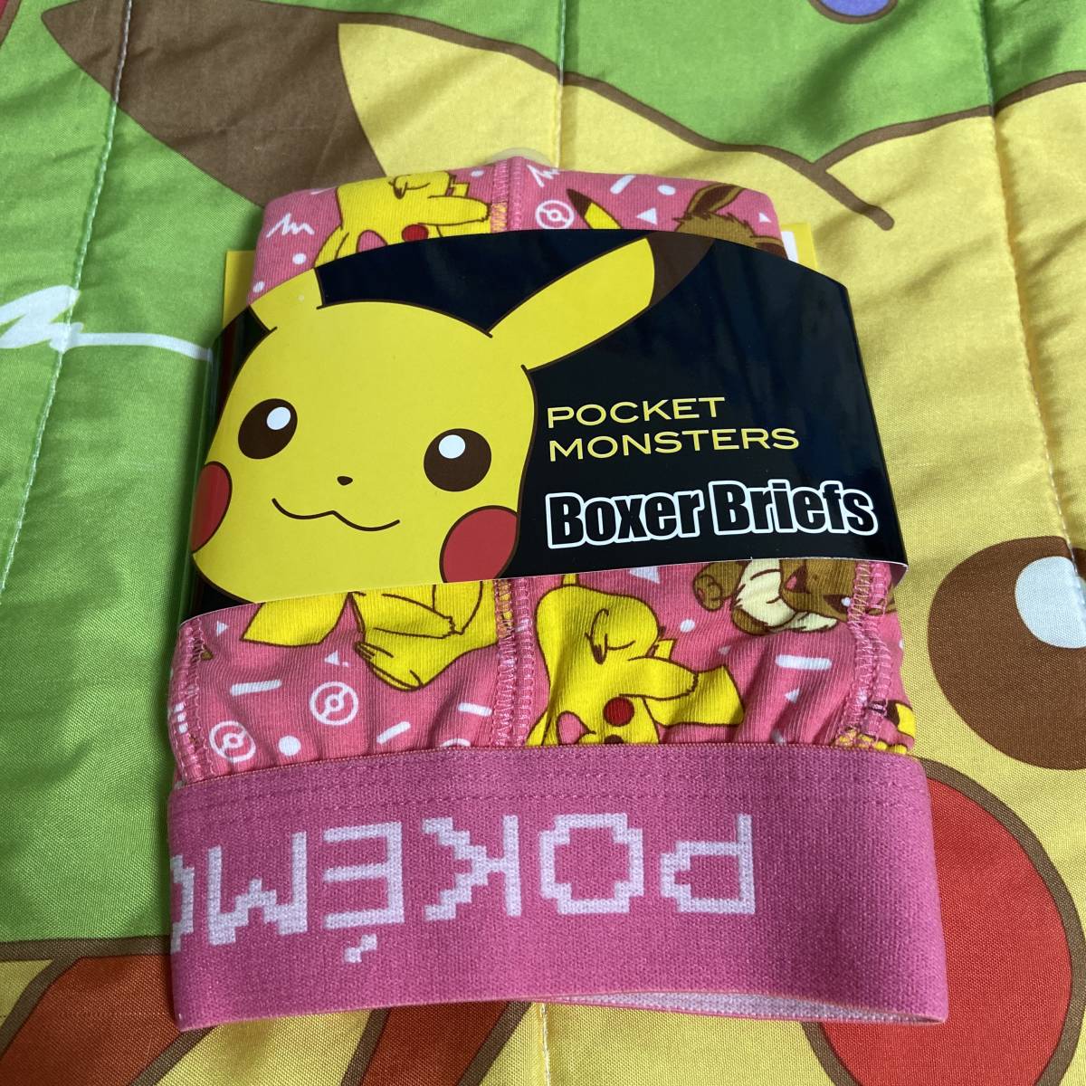 C ポケモン ボクサーブリーフ 大人向けメンズパンツ L ピカチュウとイーブイ ピンク色 Lサイズ 売買されたオークション情報 Yahooの商品情報をアーカイブ公開 オークファン Aucfan Com