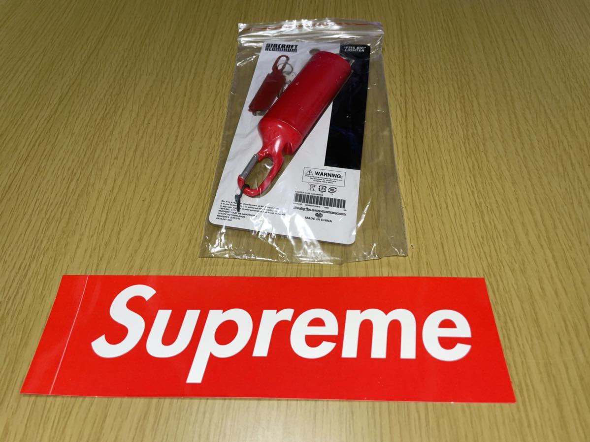 Supreme Lighter Case Carabiner Red ライターケース シュプリーム