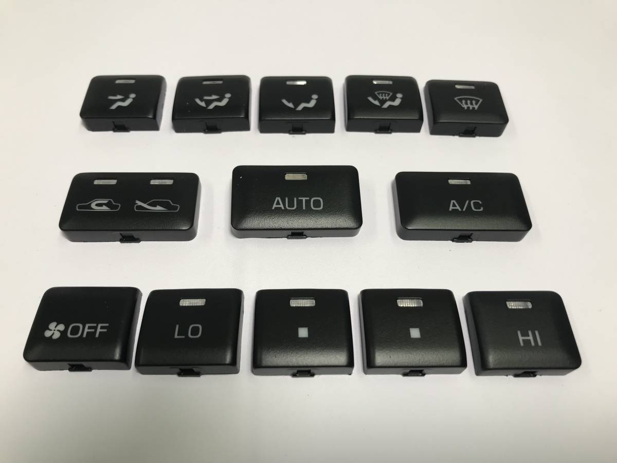 ランクル80 エアコンスイッチ 希少 入手困難 トヨタ純正 ランクル80 エアコンスイッチ ヒーター