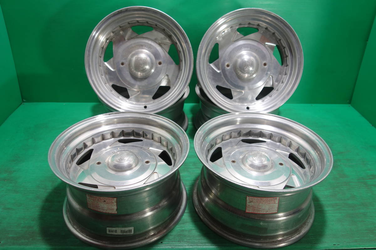 H1192 送料無料 CENTER LINE 15-8J 約-8 PCD139.7 ハブ径107mm 5H 4本 