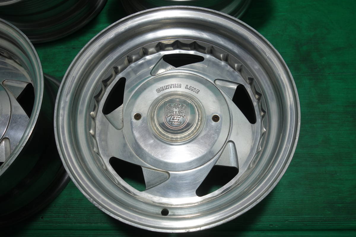 H1192 送料無料 CENTER LINE 15-8J 約-8 PCD139.7 ハブ径107mm 5H 4本 