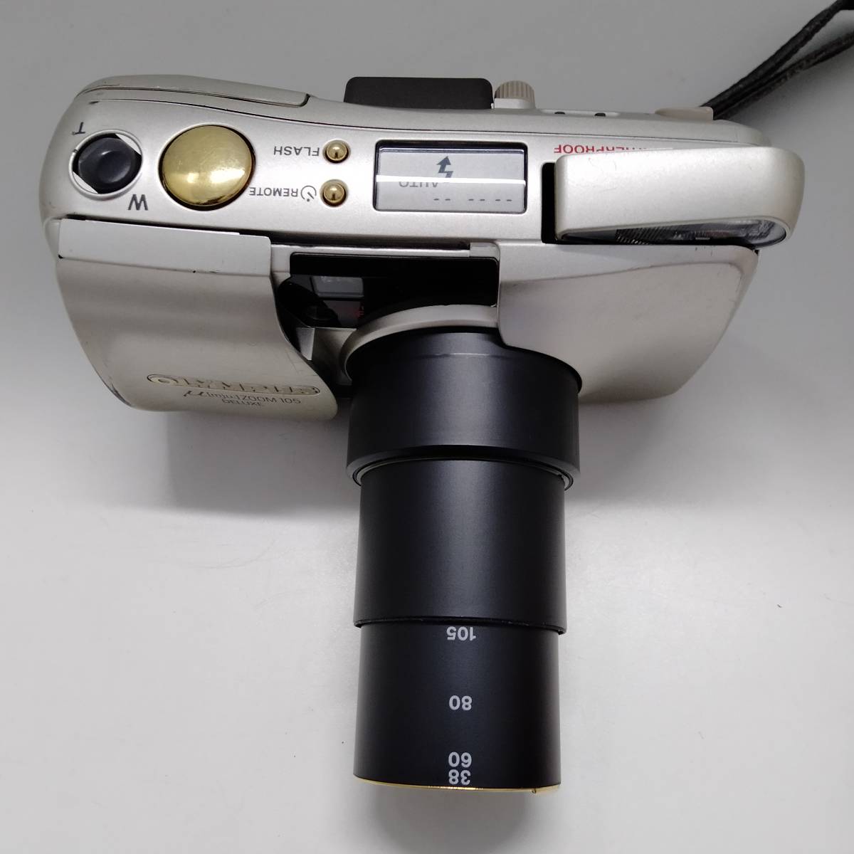 オリンパス⭐️動作品⭐️Olympus μ [mju:] ZOOM105 +新品電池 BLN-1 77131 □ 電池あり OLYMPUS オリンパス μ ZOOM 105 DELUXE